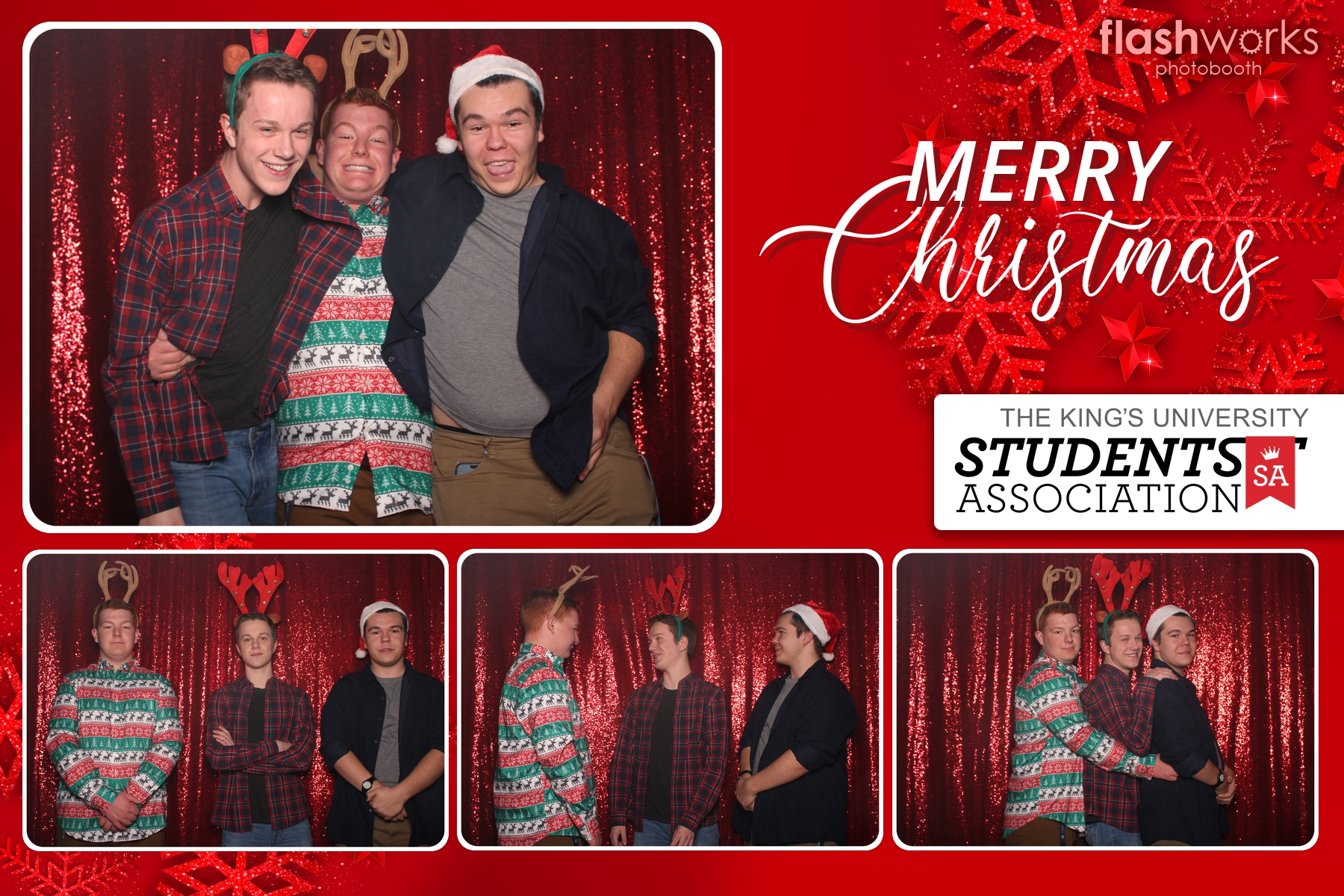Kings Christmas Party | View more photos from the event at gallery.flashworksphotobooth.com/u/FlashworksPhotoboothInc/Kings-Christmas-Party